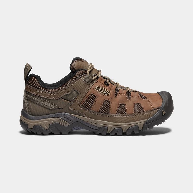 Zapatos Trekking Keen Targhee Vent Para Hombre Marrom/Negros - Zapatos Keen Mexico (683204-JTR)